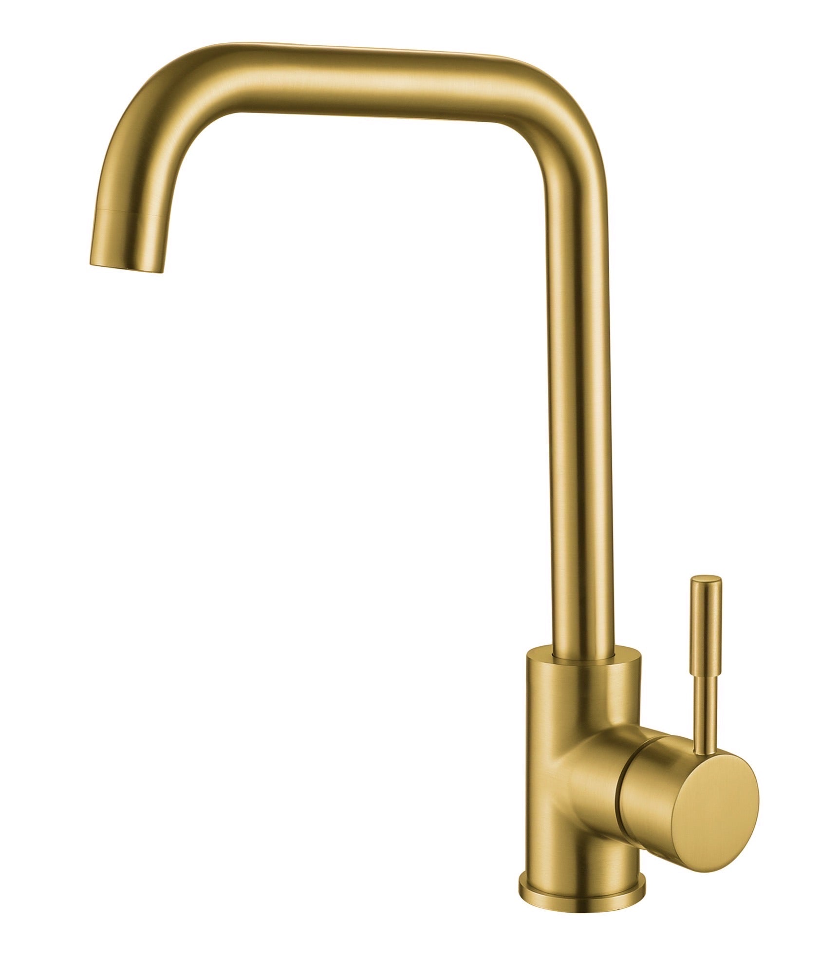 Marlow kitchen sink mixer - brushed brass