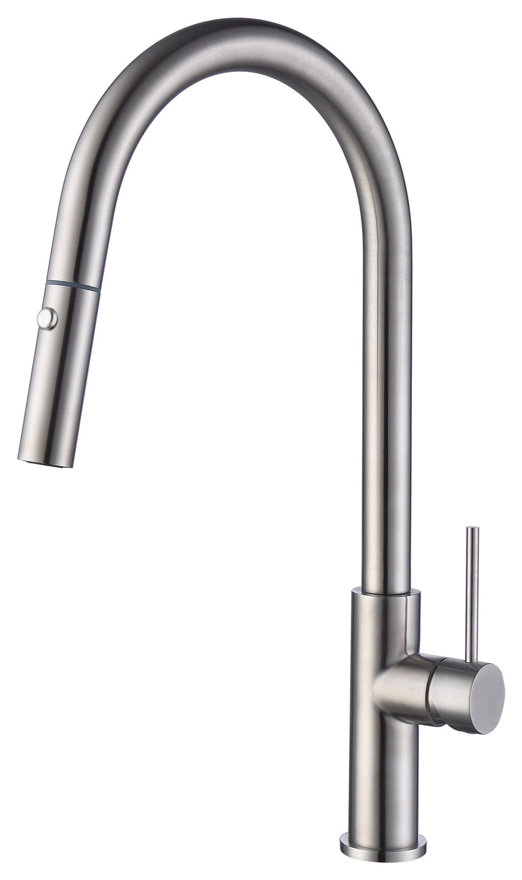 Marlow easy fit pull out kitchen sink mixer - stainless steel