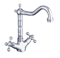 Wenlock traditional kitchen sink mixer - chrome