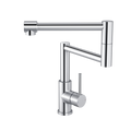 Porter round deck mounted pot filler kitchen sink mixers - chrome