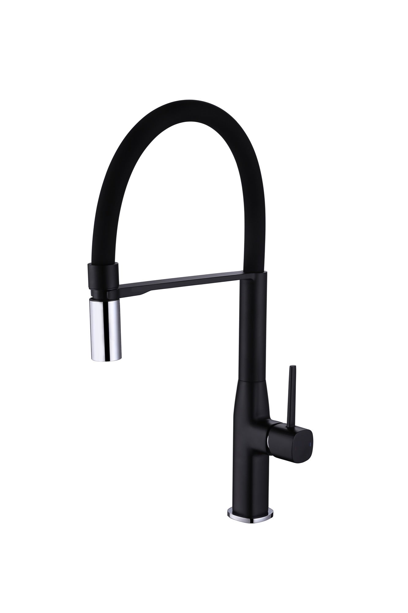 Marlow pull out kitchen sink mixer - matt black
