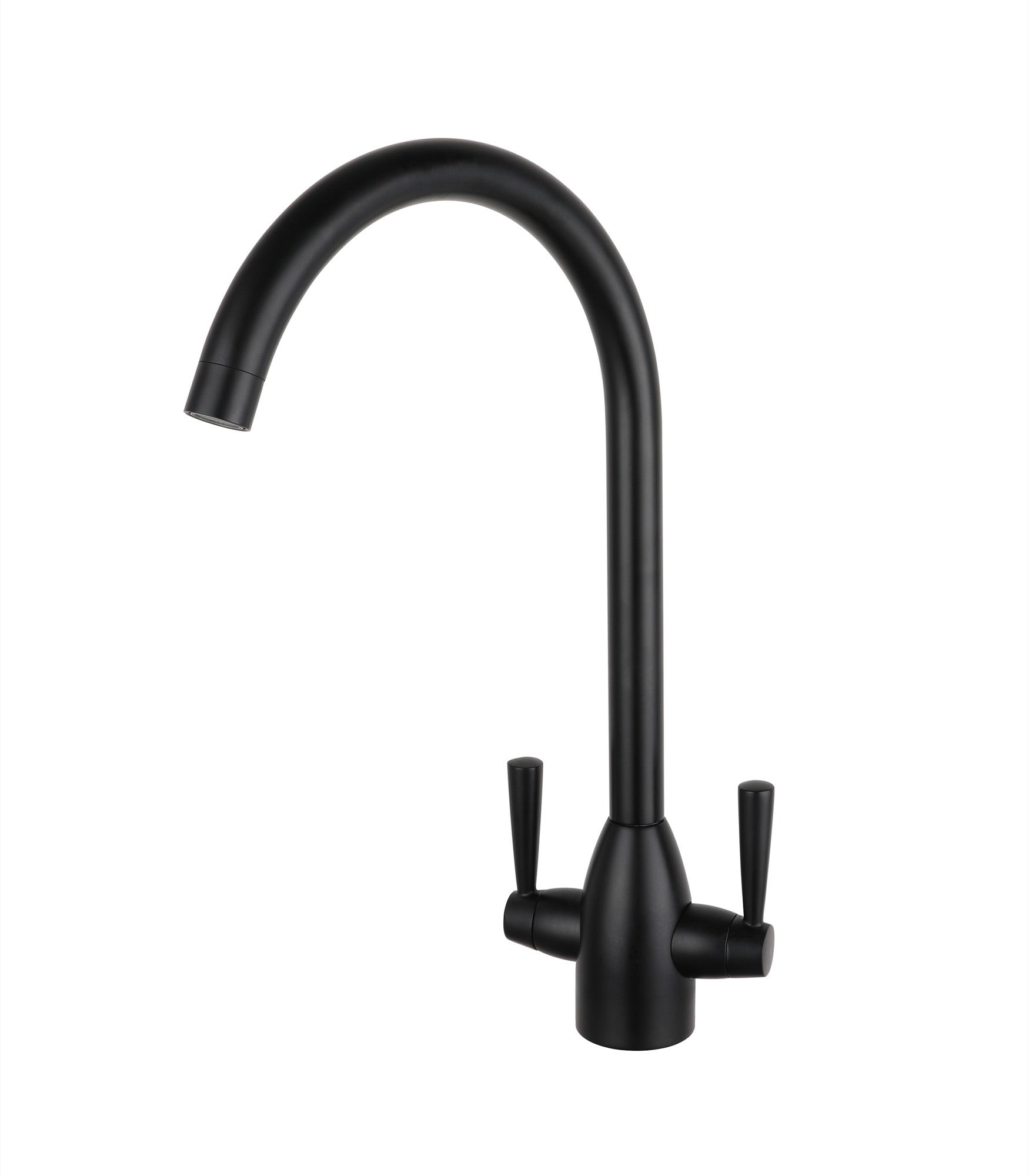 Marlow kitchen sink mixer - matt black