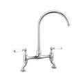 Wenlock traditional kitchen sink mixer - chrome
