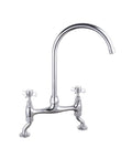 Wenlock traditional kitchen sink mixer - chrome