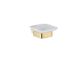 Denby Soap dish & holder - Brushed Brass