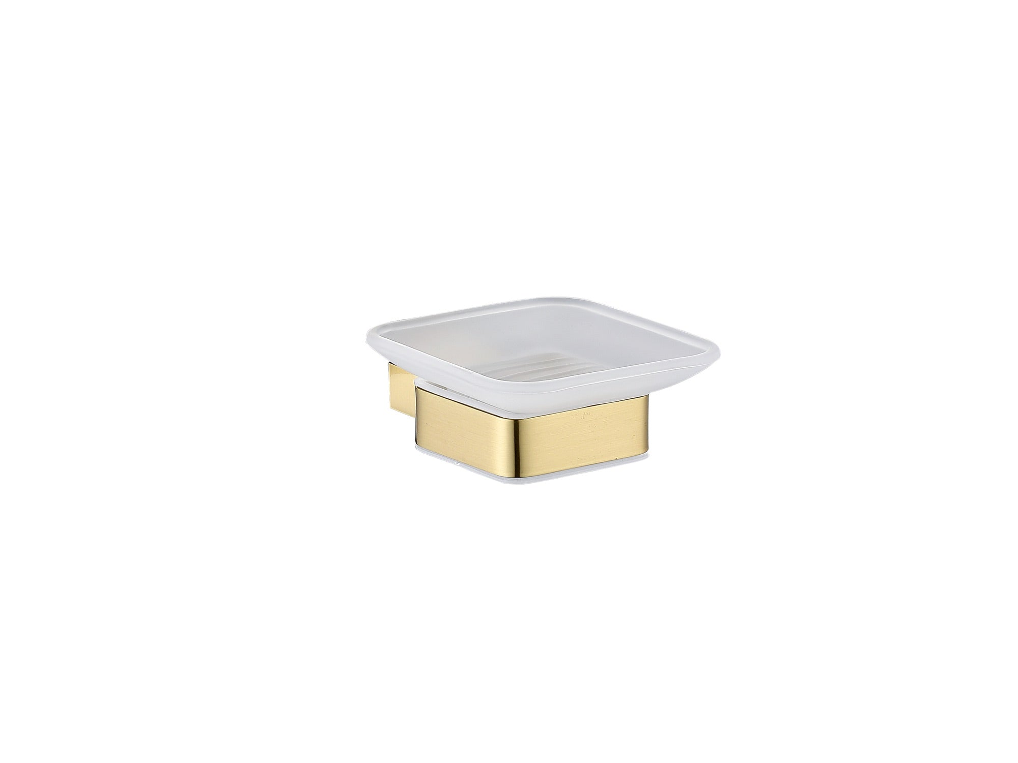 Denby Soap dish & holder - Brushed Brass