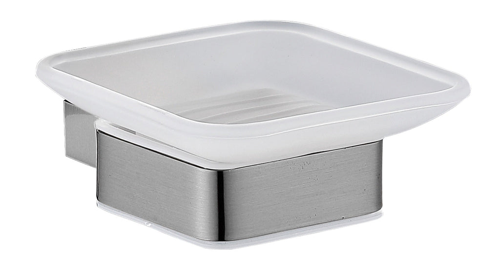Denby Soap dish & holder - Gunmetal Grey