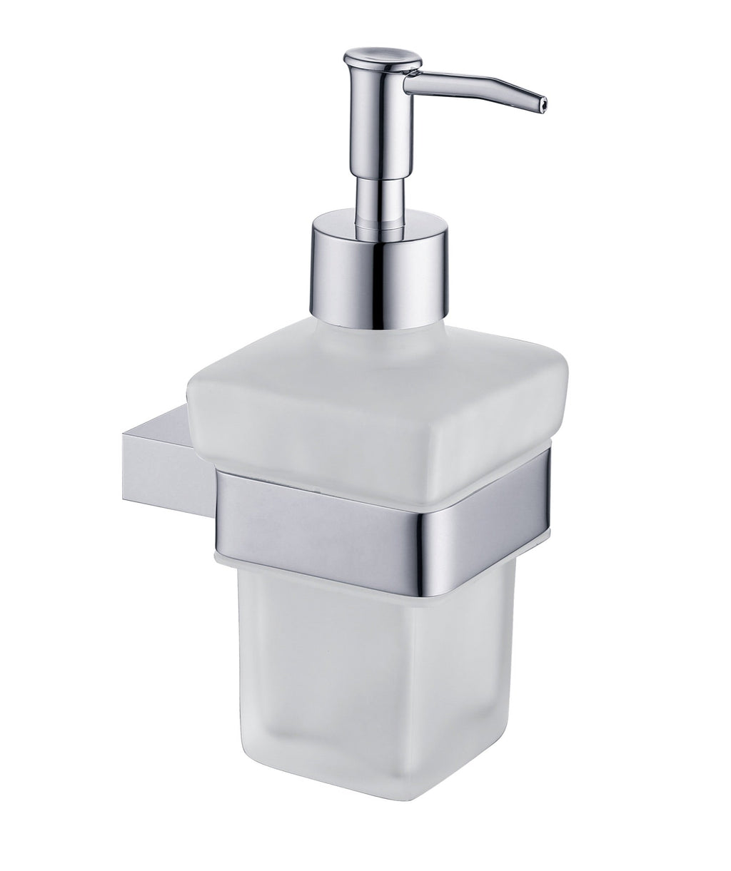 Denby Soap dispenser and holder - Chrome