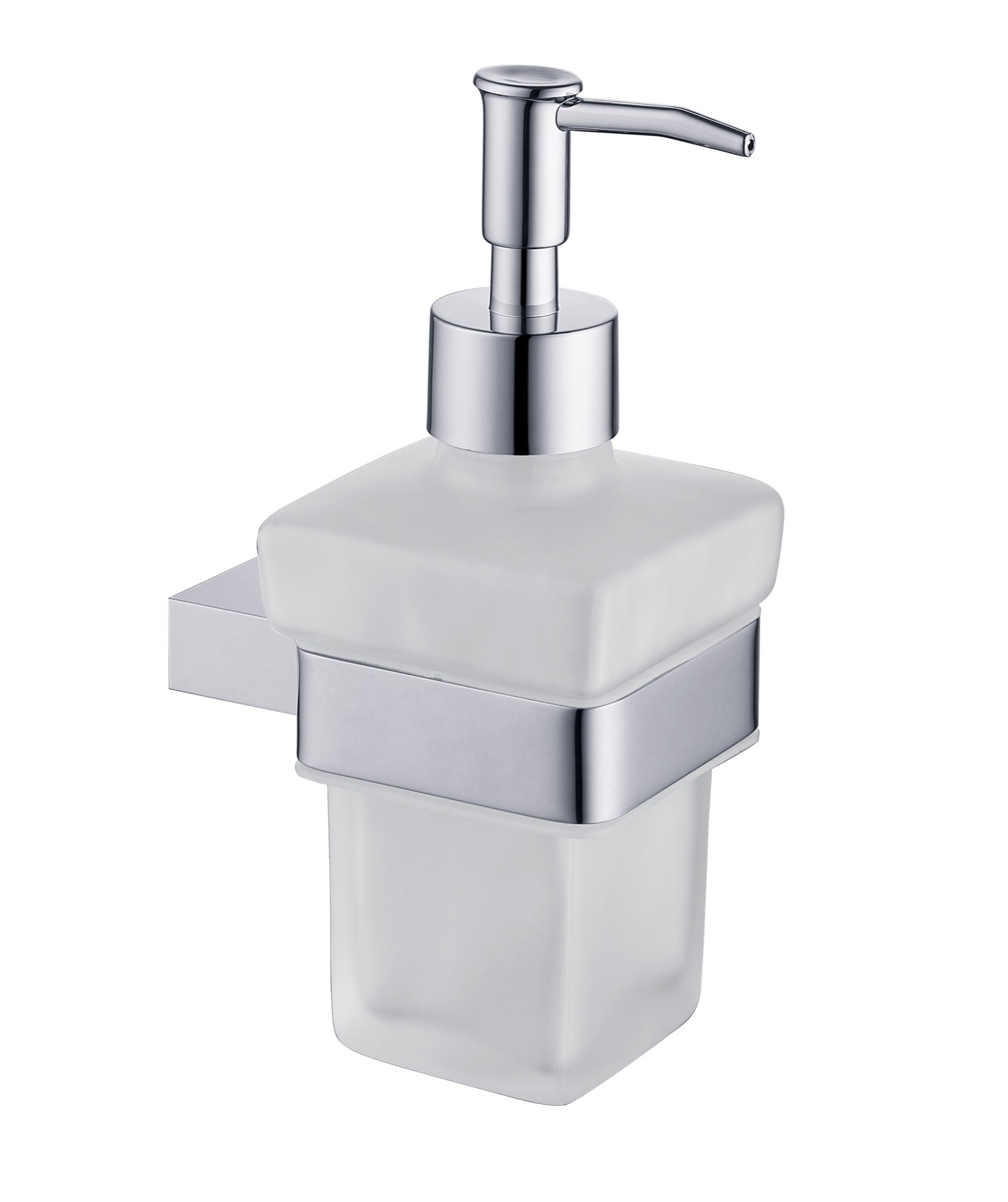 Denby Soap dispenser and holder - Chrome