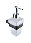 Denby Soap dispenser and holder - Matt Black