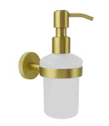 Galby Soap dispenser and holder - Brushed Brass