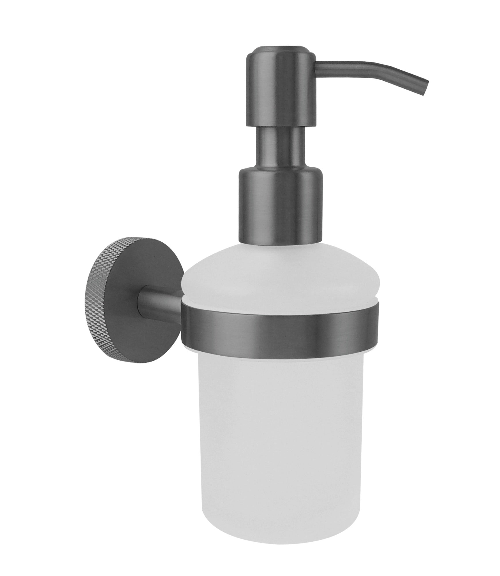 Galby Soap dispenser and holder - Gunmetal Grey