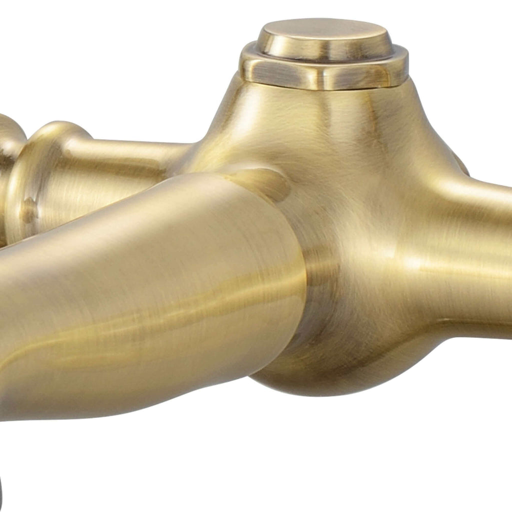 Camberley traditional bath mixer tap crosshead - antique brass